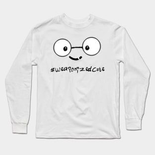 Weaponized Cute (Minimalist) Long Sleeve T-Shirt